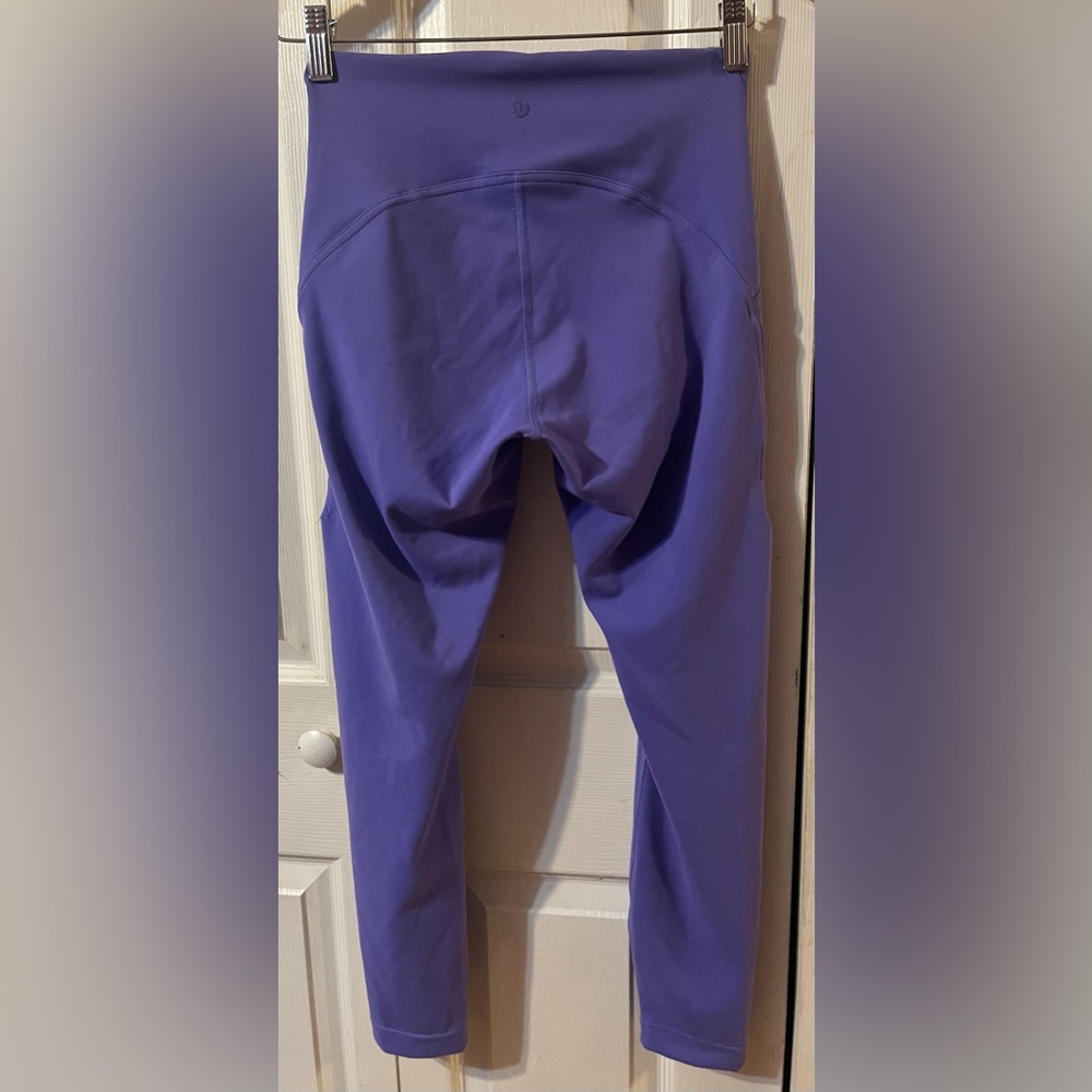 Lululemon InStill High Rise Tights Leggings Charged Indigo 25” Size 6 - Picture 2 of 8